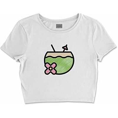 Bona Basics , Digital tryckt basic t-shirt för damer,% 100 bomull, vit, ledig, damtoppar, storlek: M, Vit, M Kort Bona Basics , Digital tryckt basic t-shirt för damer,% 100 bomull, vit, ledig, damtoppar, storlek: M, Vit, M Kort