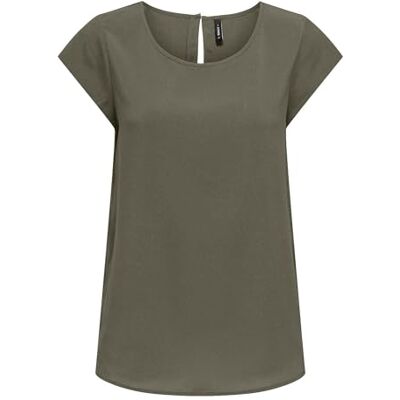 ONLY Onlnova Life Vis S/S Top, Kalamata, S ONLY Onlnova Life Vis S/S Top, Kalamata, S