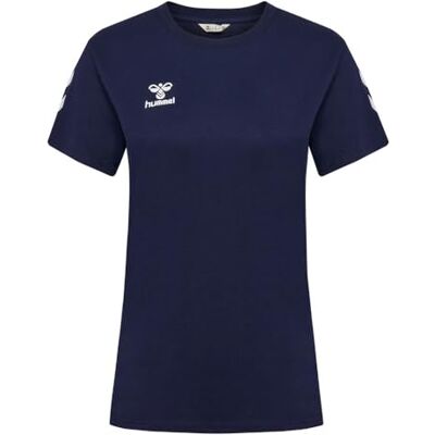 hummel , hmlGO 2.0 Chevron T-shirt S/S Woman, marinblå, M hummel , hmlGO 2.0 Chevron T-shirt S/S Woman, marinblå, M