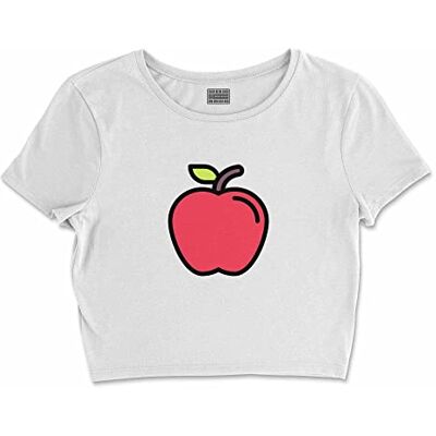 Bona Basics , Digital tryckt basic t-shirt för damer,% 100 bomull, vit, ledig, damtoppar, storlek: XL, Vit, XL Kort Bona Basics , Digital tryckt basic t-shirt för damer,% 100 bomull, vit, ledig, damtoppar, storlek: XL, Vit, XL Kort