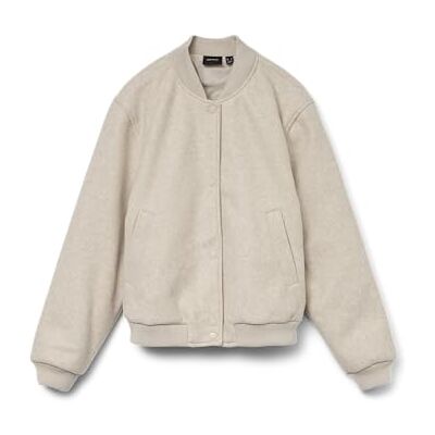 VERO MODA dam Vmfortune Short Bomber Jacka Ga Noos, Havregryn, L VERO MODA dam Vmfortune Short Bomber Jacka Ga Noos, Havregryn, L