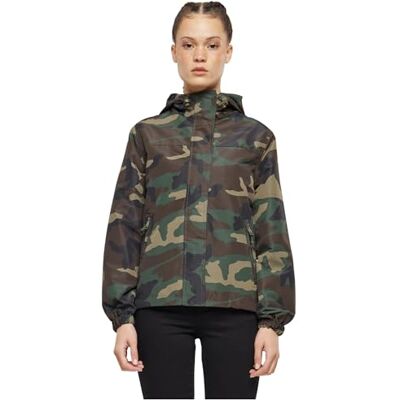 Brandit WINDBREAKER SOMMER ZIPPER DAMEN regnjacka WINDJACKE ARMY Overaller JACKA, Skog, XXL Brandit WINDBREAKER SOMMER ZIPPER DAMEN regnjacka WINDJACKE ARMY Overaller JACKA, Skog, XXL