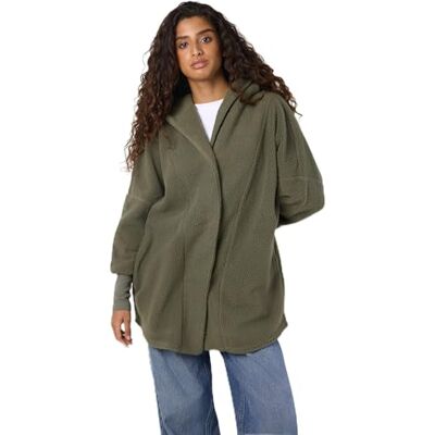 NOISY MAY Nmcozy L/S Long Shacket W Hood JRS, Kalamata, XS NOISY MAY Nmcozy L/S Long Shacket W Hood JRS, Kalamata, XS