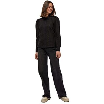 Minus 33 Damer Masia Button Down skjorta, svart, XL Minus 33 Damer Masia Button Down skjorta, svart, XL