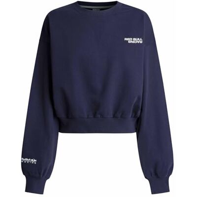 Pepe Jeans dam W REFLECT LOGO CREW sweatshirt, blå (NAVY), XXS Pepe Jeans dam W REFLECT LOGO CREW sweatshirt, blå (NAVY), XXS