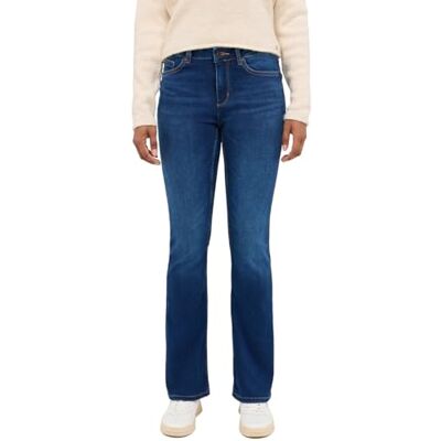 MUSTANG Damjeans byxor stil Shelby Slim Boot, Mellanblå, 25W / 32L MUSTANG Damjeans byxor stil Shelby Slim Boot, Mellanblå, 25W / 32L