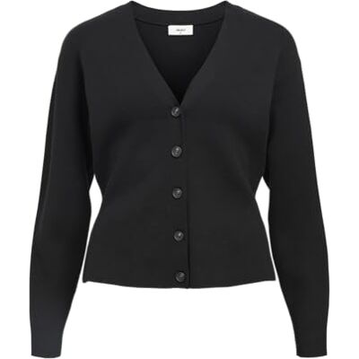Object Objreynard Ls SLI kofta Noos, svart, XS Object Objreynard Ls SLI kofta Noos, svart, XS