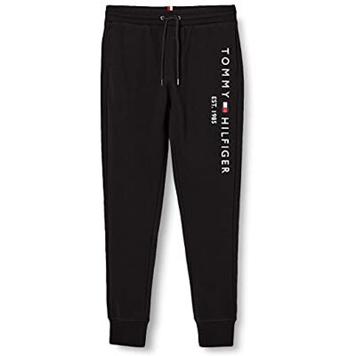 Tommy Hilfiger Joggingbyxor för män, Tommy Logotyp, sweatpants, normal passform, Schwarz, XXL Tommy Hilfiger Joggingbyxor för män, Tommy Logotyp, sweatpants, normal passform, Schwarz, XXL