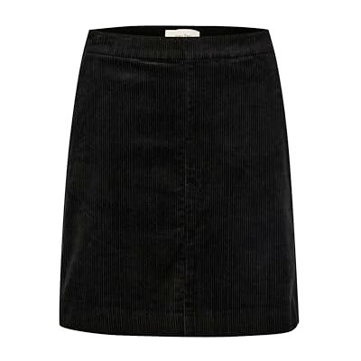 Part Two dam Kvinnors Minikjol High-waisted Fickor Corduroy Tyg Elastisk Midja Skirt Part Two dam Kvinnors Minikjol High-waisted Fickor Corduroy Tyg Elastisk Midja Skirt