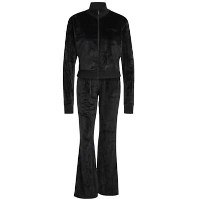 adidas Kobiety Glam Velvet Tracksuit, black, XS adidas Kobiety Glam Velvet Tracksuit, black, XS