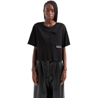 Giorgio Armani A X dam Milano Edition fick-t-shirt, Svart, XL Giorgio Armani A X dam Milano Edition fick-t-shirt, Svart, XL