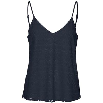 VERO MODA dam Vmmaya V-hals Singlet JRS SPE Top, marinblå blazer, XS VERO MODA dam Vmmaya V-hals Singlet JRS SPE Top, marinblå blazer, XS