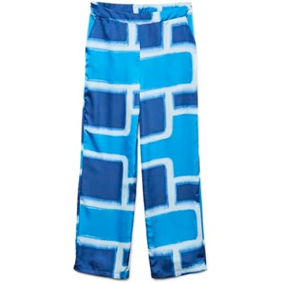 VERO MODA dam Vmreba Silba Hw raka byxor WVN Ga, Luftig blå, XL VERO MODA dam Vmreba Silba Hw raka byxor WVN Ga, Luftig blå, XL