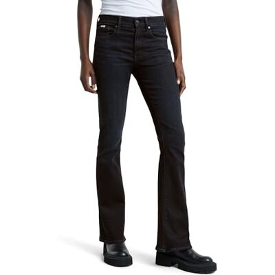 G-STAR RAW 3301 Flare Jeans, Blå (Worn in Black Vortex D21290-a634-g730), 27W x 30L G-STAR RAW 3301 Flare Jeans, Blå (Worn in Black Vortex D21290-a634-g730), 27W x 30L