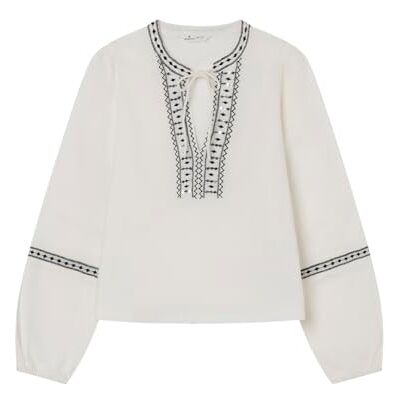 Springfield Ny trädbroderi struktur skjorta, brun, 34 Springfield Ny trädbroderi struktur skjorta, brun, 34