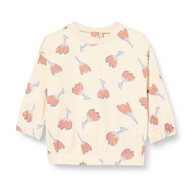 Koton Babygirl's crew neck långärmad blomma tryckt tröja, Beige design (0d5), 9-12 Monate Koton Babygirl's crew neck långärmad blomma tryckt tröja, Beige design (0d5), 9-12 Monate