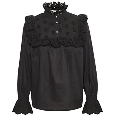 Part Two Nileapw SH feminin silhuett lång ärm blus dam, svart, 42 Part Two Nileapw SH feminin silhuett lång ärm blus dam, svart, 42