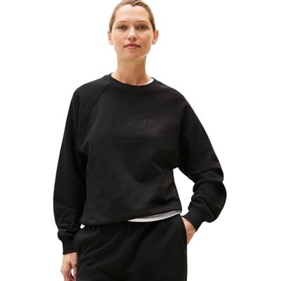 Tommy Hilfiger dam TRACK TOP (EXT. STORLEKAR) UW06241 L/S sweatshirt, svart, M, svart (svart), M Tommy Hilfiger dam TRACK TOP (EXT. STORLEKAR) UW06241 L/S sweatshirt, svart, M, svart (svart), M