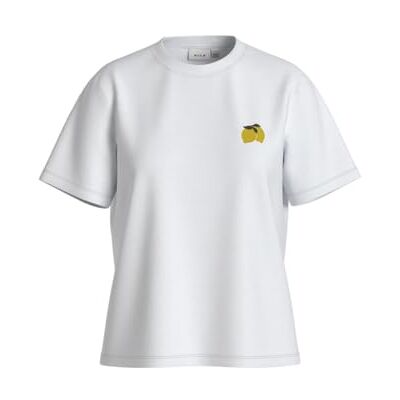 Vila Vinora S/S T-shirt – Noos, Ljus vit, XS Vila Vinora S/S T-shirt – Noos, Ljus vit, XS