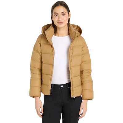 Tommy Hilfiger kvinnors LW DOWN vardaglig jacka WW0WW43581 pufferjacka, klassisk khaki, L, Kaki (klassisk kaki), L Tommy Hilfiger kvinnors LW DOWN vardaglig jacka WW0WW43581 pufferjacka, klassisk khaki, L, Kaki (klassisk kaki), L