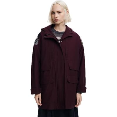 Desigual CHAQ_MILÁN, 3157 PLUM, L, röd, L Desigual CHAQ_MILÁN, 3157 PLUM, L, röd, L