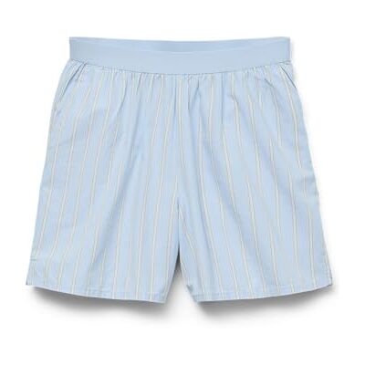 VERO MODA dam Vmcharlotte Mw Stripe Shorts WVN Ga, Luftig blå, L VERO MODA dam Vmcharlotte Mw Stripe Shorts WVN Ga, Luftig blå, L