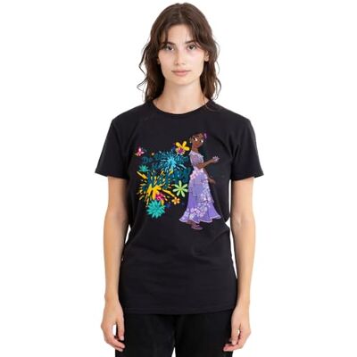 Disney dam Encanto Isabela Do What Makes You Happy Ladies T Shirt, Black T-tröja Disney dam Encanto Isabela Do What Makes You Happy Ladies T Shirt, Black T-tröja