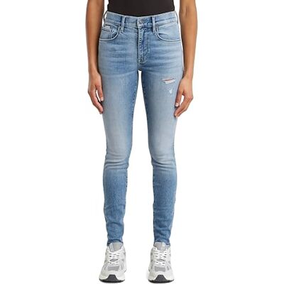 G-STAR , 3301 skinny jeans, Blå (Vintage Blue Stream Destroyed D05175-d760-h071), 31W / 36L G-STAR , 3301 skinny jeans, Blå (Vintage Blue Stream Destroyed D05175-d760-h071), 31W / 36L