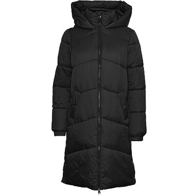 VERO MODA Vmuppsala Coat TLL Noos Paddeljacka dam, Svart, XS/T VERO MODA Vmuppsala Coat TLL Noos Paddeljacka dam, Svart, XS/T