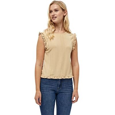 Peppercorn dam Darleen T-shirt, 0273 Varm sand, XL Peppercorn dam Darleen T-shirt, 0273 Varm sand, XL