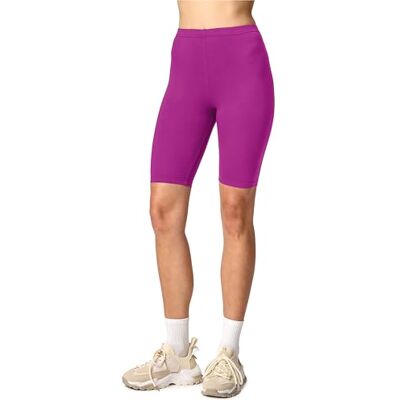 Merry Style Dam Kortaa Leggings MS10-145 (Fuchsia, XS) Merry Style Dam Kortaa Leggings MS10-145 (Fuchsia, XS)