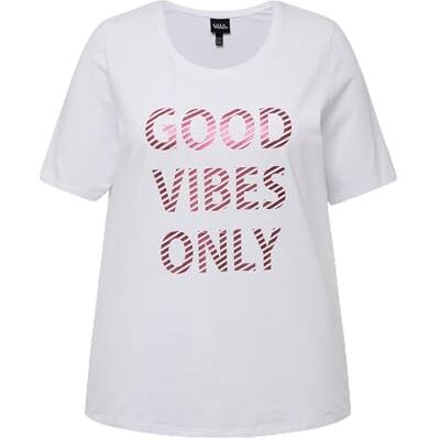 Ulla Popken Cool Vibes Only 832090, vit, 52/54 FR dam, Vit., 50/52 Ulla Popken Cool Vibes Only 832090, vit, 52/54 FR dam, Vit., 50/52