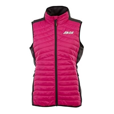 Ande KRISTALL LADY VEST TEKNISK HYBRID VÄST OUTDOOR MONTERING, Fuchsia/SVART, S Ande KRISTALL LADY VEST TEKNISK HYBRID VÄST OUTDOOR MONTERING, Fuchsia/SVART, S