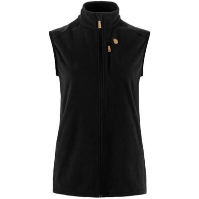 Fjällräven FJALLRAVEN 14500160-550 Övik Lite Fleece Vest W Sportväst Dam Svart Storlek XS Fjällräven FJALLRAVEN 14500160-550 Övik Lite Fleece Vest W Sportväst Dam Svart Storlek XS