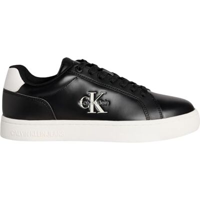 Calvin jeans dam klassisk cupsole mono LTH WN YW0YW01902 låg topp, svart (svart/höger vit), 5 UK, Svart svart ljus vit, 38 EU Calvin jeans dam klassisk cupsole mono LTH WN YW0YW01902 låg topp, svart (svart/höger vit), 5 UK, Svart svart ljus vit, 38 EU