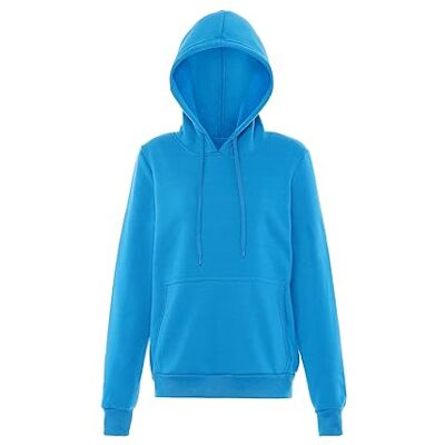 hoona Trendig tröja huvtröja Kläder Dam för kvinnor polyester blå storlek XXL, blå, XXL hoona Trendig tröja huvtröja Kläder Dam för kvinnor polyester blå storlek XXL, blå, XXL