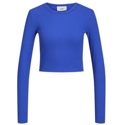 JJXX JACK&JONES Dam JXFELINE LS Rib Tee NOOS topp, Blue Iolite, L, Blå iolit, L JJXX JACK&JONES Dam JXFELINE LS Rib Tee NOOS topp, Blue Iolite, L, Blå iolit, L