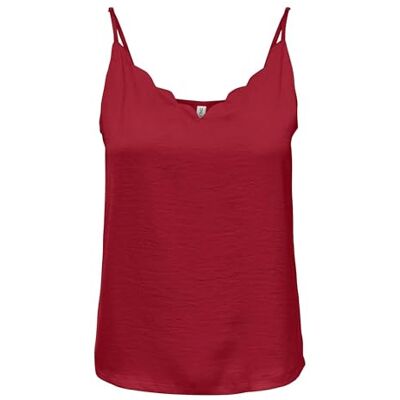 ONLY Female Top ONLDEBBIE Top, Salsa, 42 ONLY Female Top ONLDEBBIE Top, Salsa, 42