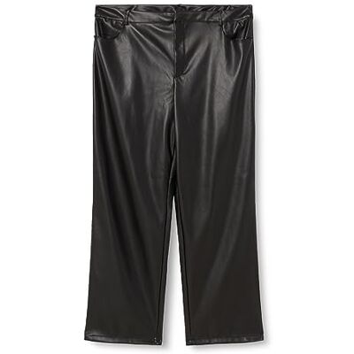 NOISY MAY dam Nmandy Yolanda Pu Hw Wide Pants Curve S byxor, svart, 46 SE NOISY MAY dam Nmandy Yolanda Pu Hw Wide Pants Curve S byxor, svart, 46 SE