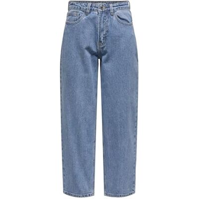 ONLY Onlemily HW Mom Crop DNM BF Mae443, Medium Denimblå, 31 W x 30 l Kvinna, Medium Denim Blå, 31W / 30L ONLY Onlemily HW Mom Crop DNM BF Mae443, Medium Denimblå, 31 W x 30 l Kvinna, Medium Denim Blå, 31W / 30L