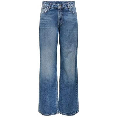 JDY ruby Mw Wid Mb 1006 DNM Noos, Mellanblå denim, XL / 32L JDY ruby Mw Wid Mb 1006 DNM Noos, Mellanblå denim, XL / 32L