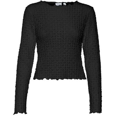 VERO MODA damskjorta AWSHELBY topp, svart, M VERO MODA damskjorta AWSHELBY topp, svart, M