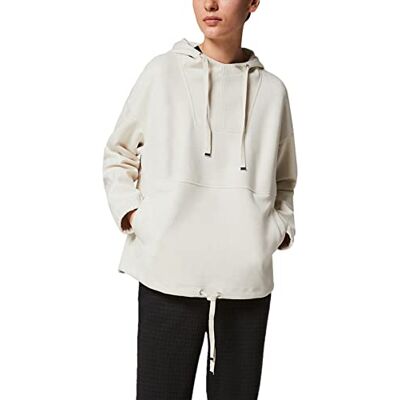 Comma CI Sweatshirt för kvinnor, 8050 dammvit, 32 Comma CI Sweatshirt för kvinnor, 8050 dammvit, 32