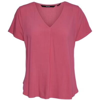 VERO MODA dam Vmbrit Ss JRS Noos Top, Hallonsorbet, XS VERO MODA dam Vmbrit Ss JRS Noos Top, Hallonsorbet, XS