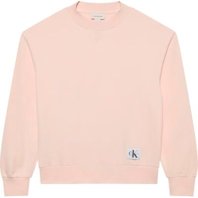 Calvin jeans dam A- LS BADGE LOGO TERRY CREW NK LV047B238G tröjor, rosa (molnrosa), XS, Rosa (Moln Rosa), XS Calvin jeans dam A- LS BADGE LOGO TERRY CREW NK LV047B238G tröjor, rosa (molnrosa), XS, Rosa (Moln Rosa), XS