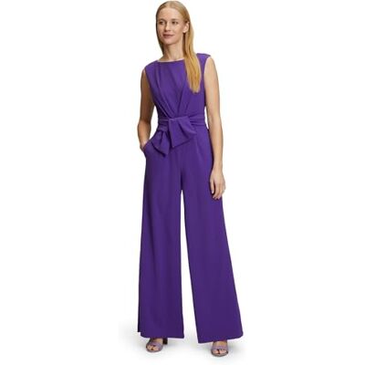 Vera Mont damjumpsuit med breda ben, Kristall lila, 44 Vera Mont damjumpsuit med breda ben, Kristall lila, 44