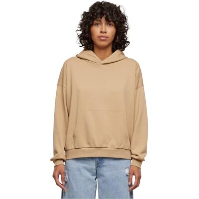 Urban Classics Dam Ladies Light Terry oversized huvtröja huvtröja, Unionbeige, M Urban Classics Dam Ladies Light Terry oversized huvtröja huvtröja, Unionbeige, M