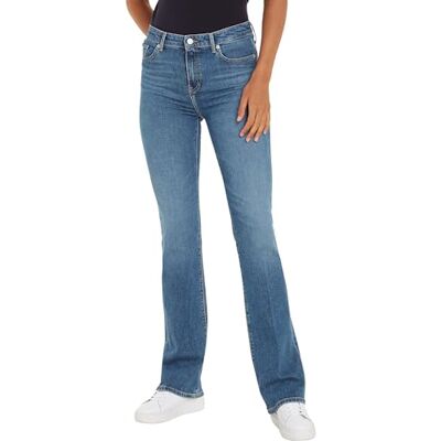 Tommy Hilfiger Bootcut Rw Mel denimbyxor för kvinnor, Mel, 33W x 30L Tommy Hilfiger Bootcut Rw Mel denimbyxor för kvinnor, Mel, 33W x 30L