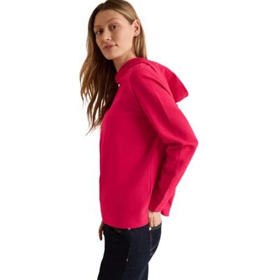 Cecil dam twill tröja, Granita röd, XS Cecil dam twill tröja, Granita röd, XS