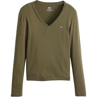 Levi's A9330-0007 dam – skjortor och toppar, murgrönegrön, XS Levi's A9330-0007 dam – skjortor och toppar, murgrönegrön, XS